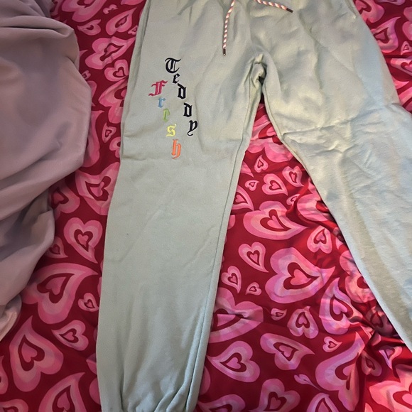 Teddy fresh teal sweatpants - Picture 4 of 7
